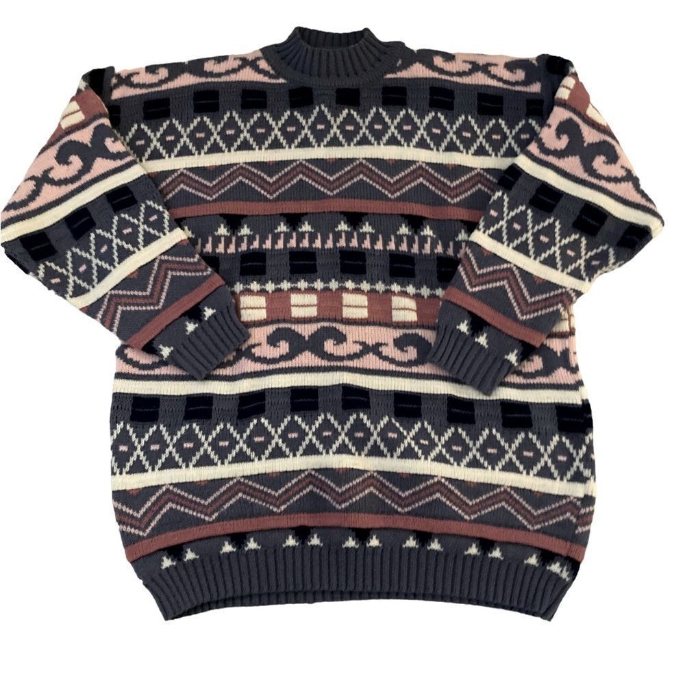 Vintage 90’s Diana Marc Knot Sweater XL